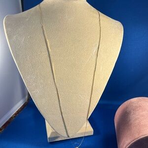 30 inch 14 kt gold Necklace and Pendant